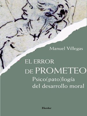 cover image of El error de Prometeo